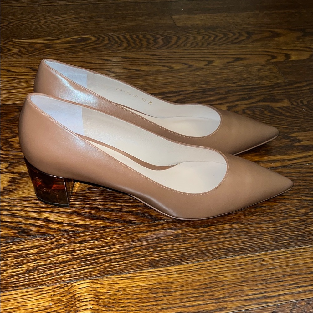 NEW Stuart Weitzman Elegant Tan Women's Heels 10